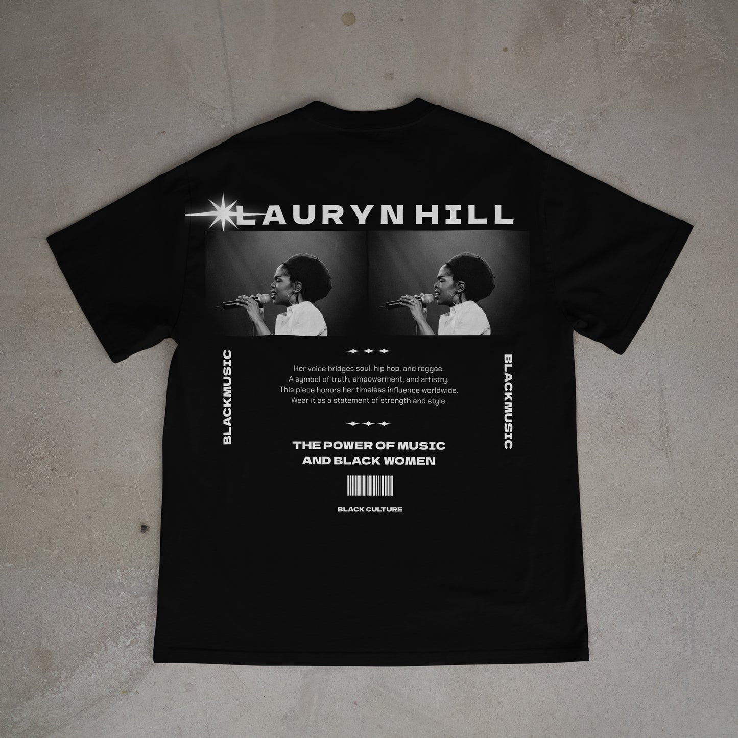 T-shirt Oversize Lauryn Hill | Streetwear