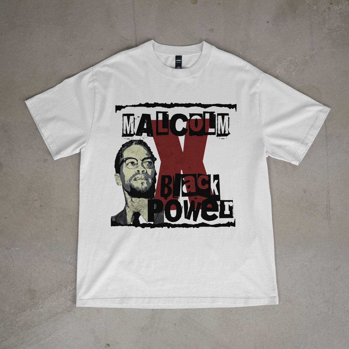 T-shirt Oversize Malcom X | Streetwear