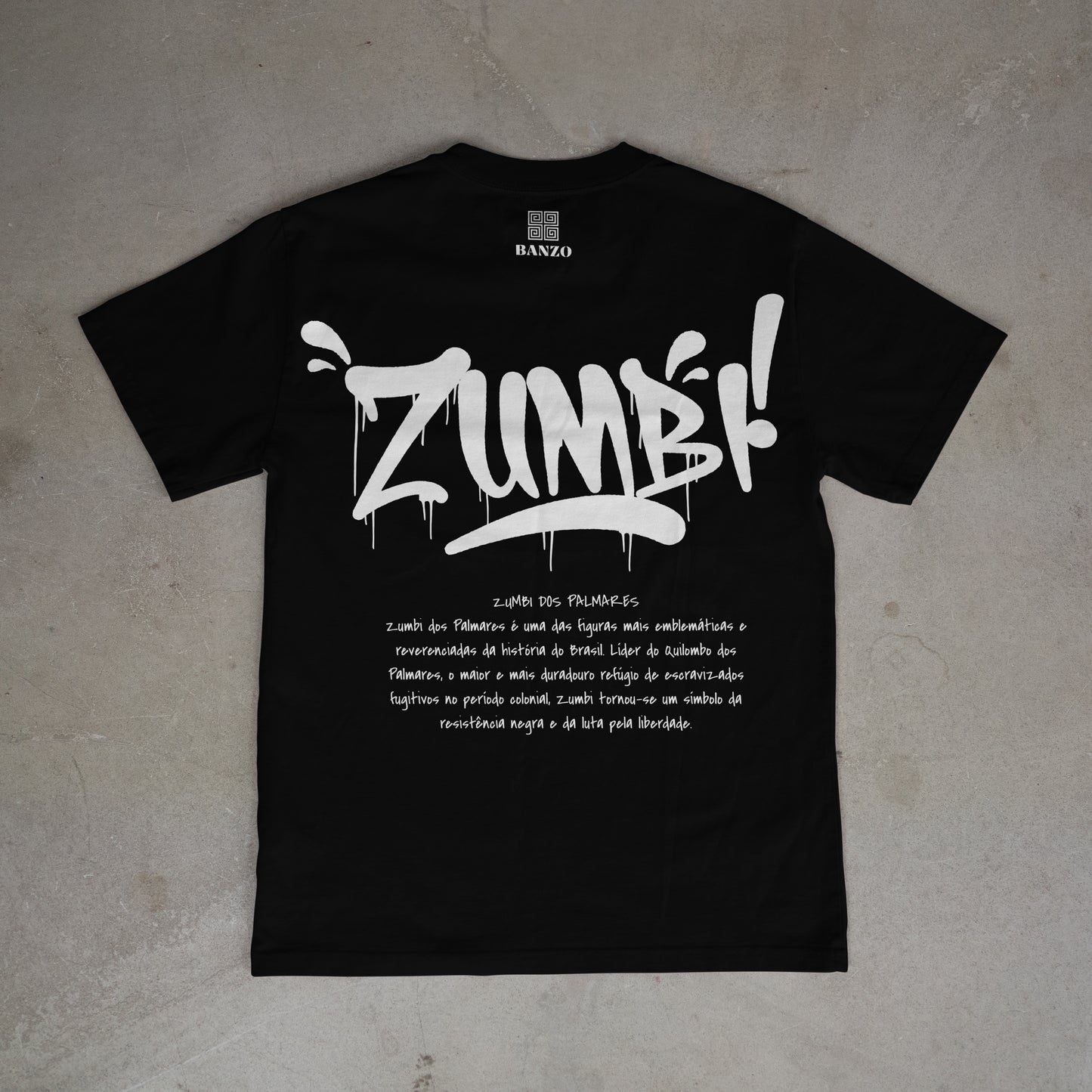T-shirt Oversize Zumbi dos Palmares | Streetwear