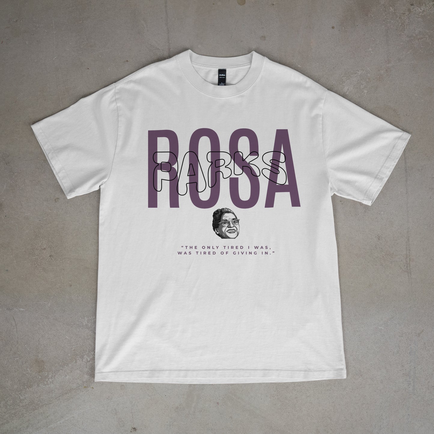T-shirt Oversize Rosa Parks | Streetwear