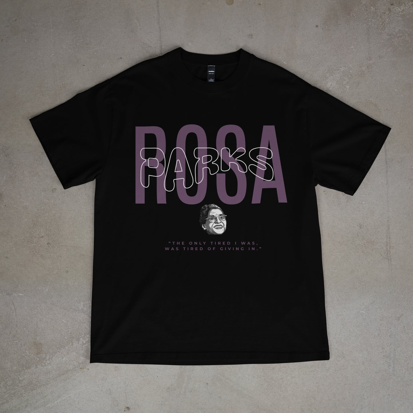 T-shirt Oversize Rosa Parks | Streetwear